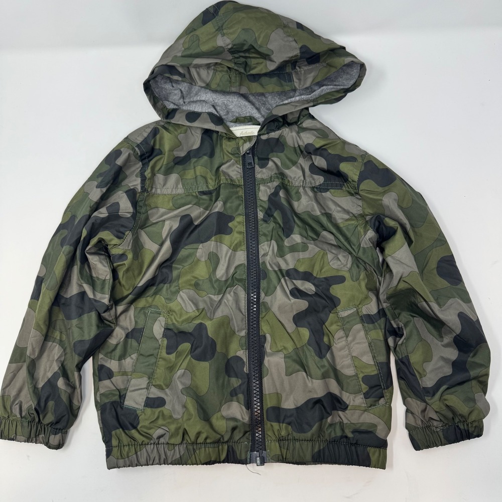 Telluride & Gymboree Shirt & Jacket Kids 2T Brown Green Camo Corduroy Bundle - Picture 4 of 12